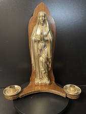 Kerzenhalter Holz mit betender