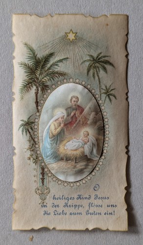 Andachtsbild geburt christi - christi",