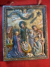 Seltenes Wachsbild Geburt