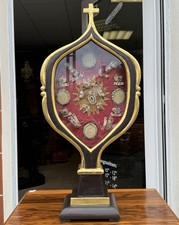 Volkskunst Monstranz Reliquiar