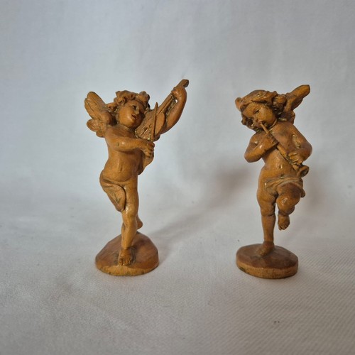Antike putti engel holz - engel,