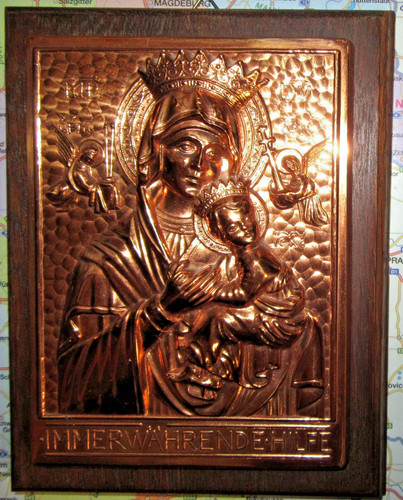 Sakrales kupferrelief - sakrales,
