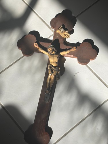 Antikes kreuz kruzefix um - antikes,