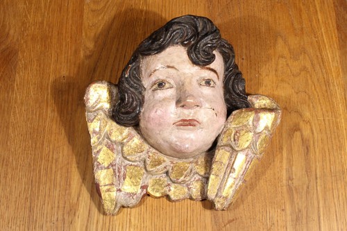 Engelsfigur putte kopf - putte,
