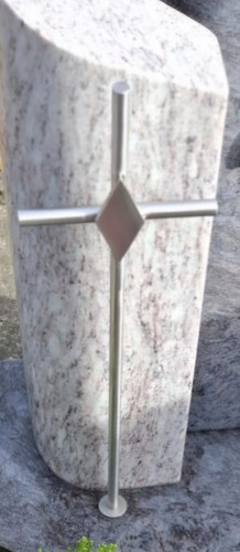 Grabkreuz urnenkreuz edelstahl - urnenkreuz,