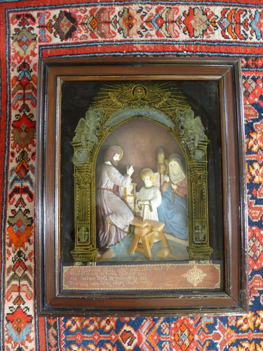 Volkskunst hausaltar relief - volkskunst,