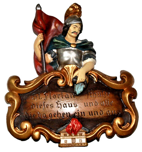 Haussegen florian mit - hl.,