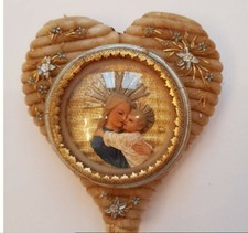 Wachsstock Wachsbild antik