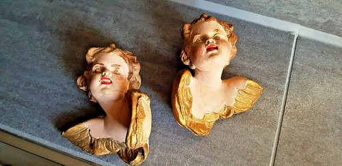 Alte putti engel - 2,