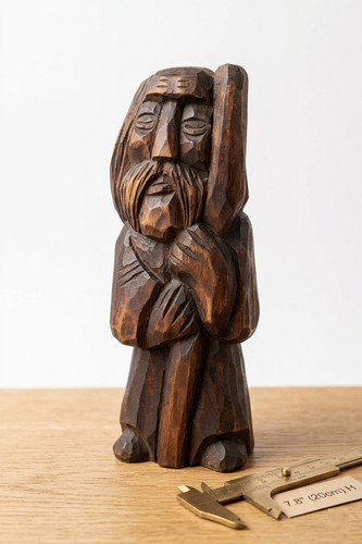 Vintage handgeschnitzte holz - vintage,