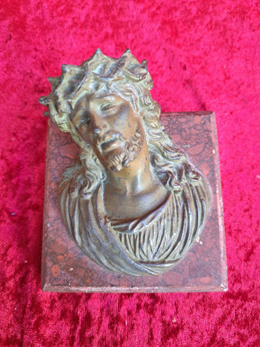 Sehr altes figurenbild jesus - sehr, ,