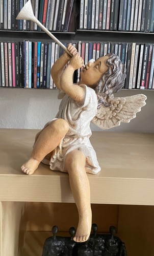 Engel mit posaune fanfare - posaune,